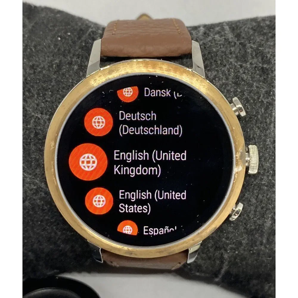 Fossil Gen 4 Authentic Digital Dial Smart Watch Custom Band FTW6016 LT349